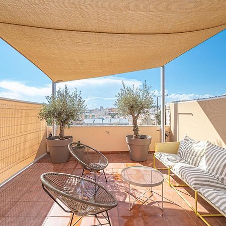 Malaga Centro Terraza Rosaleda Lägenhet Exteriör bild
