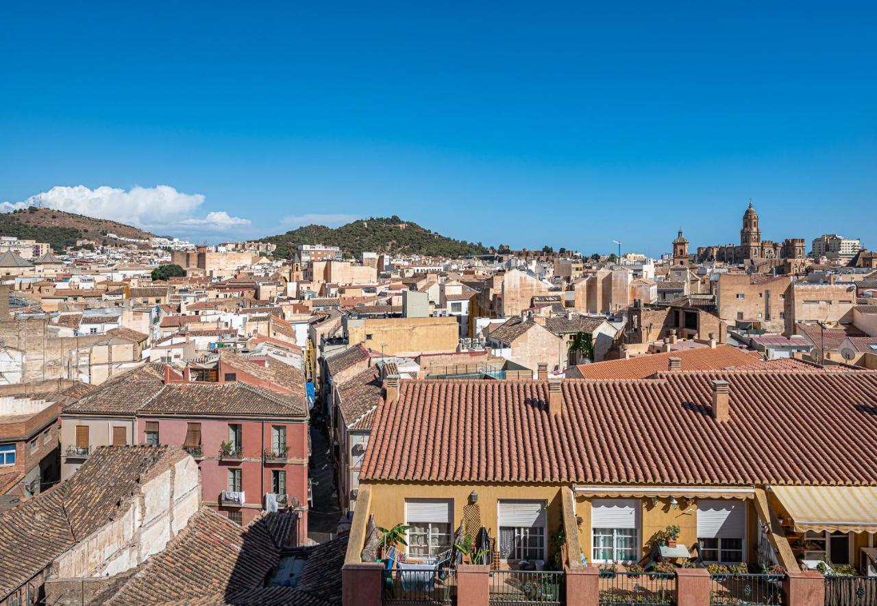 Malaga Centro Terraza Rosaleda Lägenhet Exteriör bild